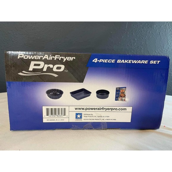 Power Airfryer pro Nonstick Bakeware 4-Piece Set Brand New In Box - Picture 6 of 6